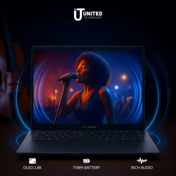 Buy ASUS Ryzen 5 Zenbook 14 Laptop with OLED Display – United Tech Deals USA
