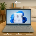 HP Laptop in Spruce Blue – Intel i5 and SSD for Fast Performance
