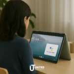HP Chromebook 14 x360 in Meteor Silver – 2-in-1 Touchscreen View