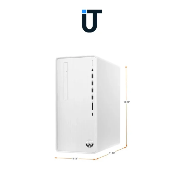 Sleek and compact HP Pavilion computer with SSD storage