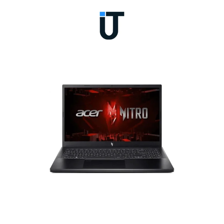 acer nitro 5 top-down angle with black finish