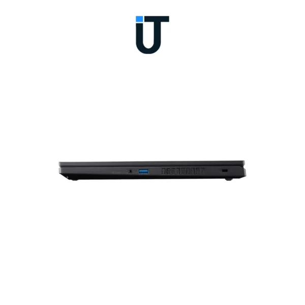 Back view of Acer Nitro 5 laptop cooling system and vent design