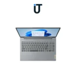 Lightweight Arctic Gray Lenovo Slim 3 closed on table