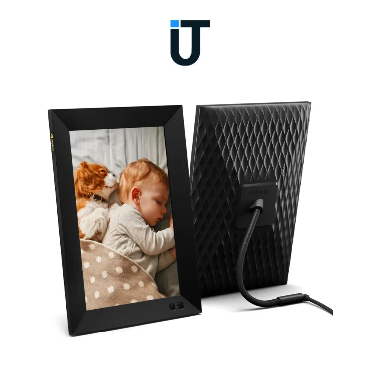 nixplay 10.1 with family photos displayed