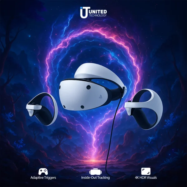 VR2 headset unboxed on table