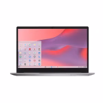 Lenovo IdeaPad 3i Chromebook 15.6 in Arctic Gray front view