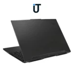 Top angle view of ASUS TUF F15 laptop with 144Hz screen open