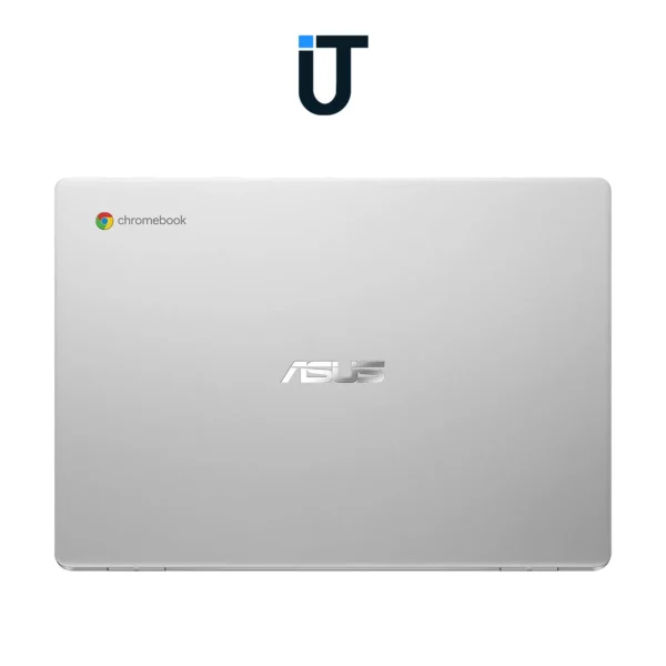 Top-down view of ASUS C424MA keyboard and trackpad layout