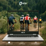 ASUS Chromebook C424MA 4GB RAM model open on workspace