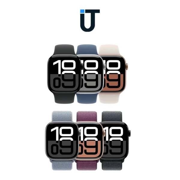 Series 10 Apple Watch in Rose Gold showing active heart rate tracking – available in Florida