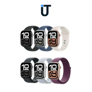 Series 10 Apple Watch in Rose Gold showing active heart rate tracking – available in Florida