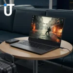 HP Victus 15.6 gaming laptop front view in Mica Silver