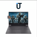 Victus gaming laptop showing RTX graphics gameplay