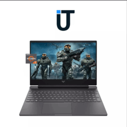 Victus gaming laptop showing RTX graphics gameplay