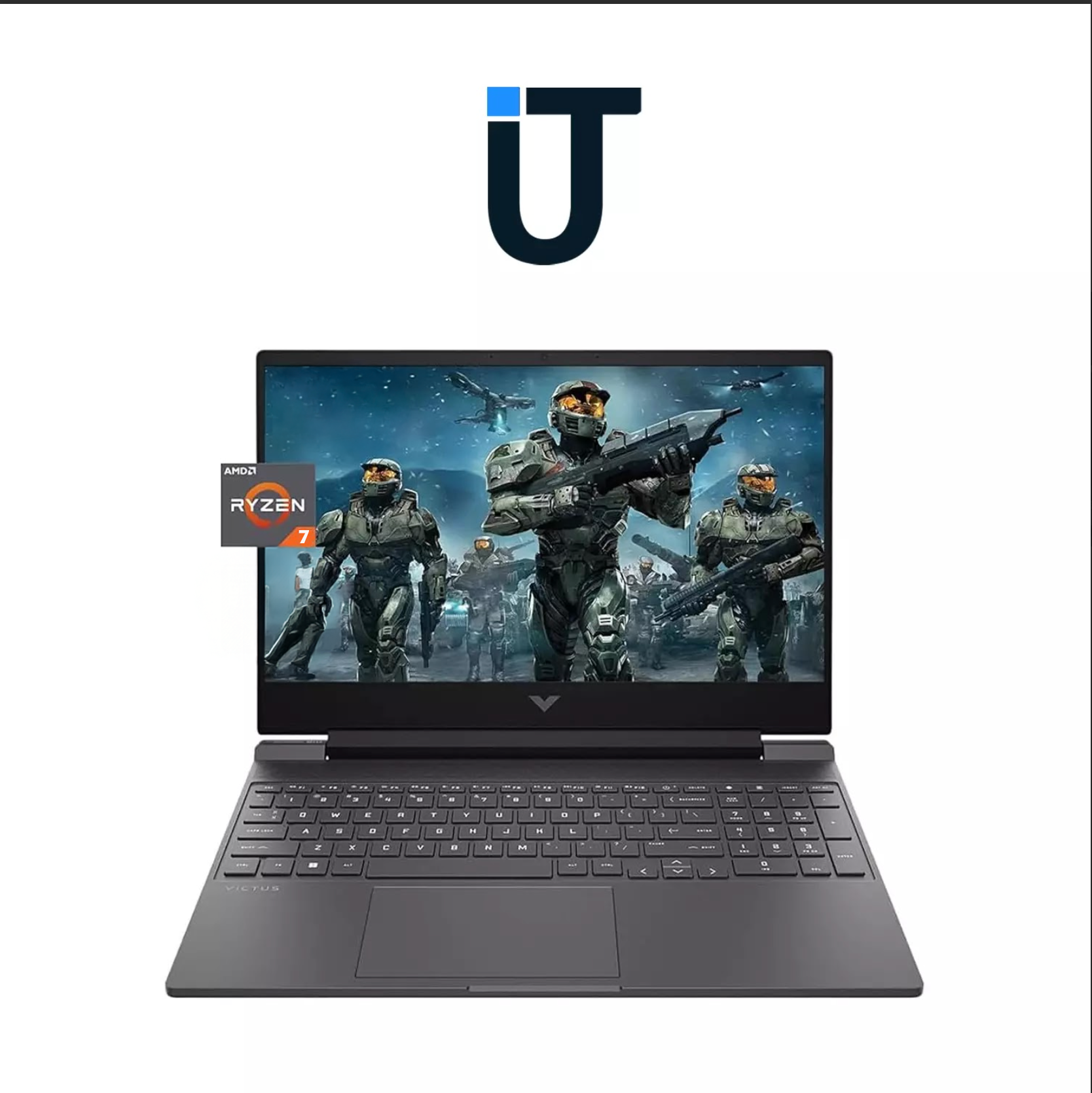 Victus gaming laptop showing RTX graphics gameplay