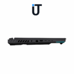 ASUS ROG laptop side profile showing cooling vents