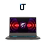 MSI Thin 15 gaming laptop front view with 144Hz full HD display