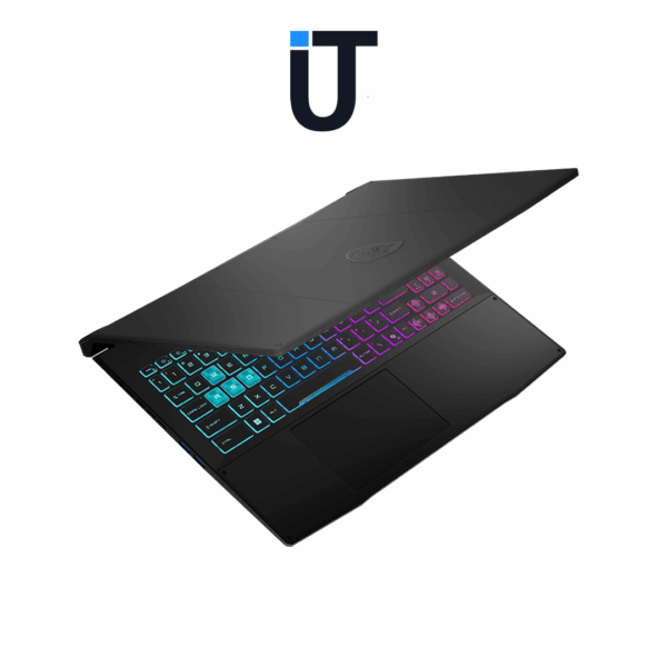 16 inch gaming laptop 165Hz MSI Katana keyboard with RGB lighting