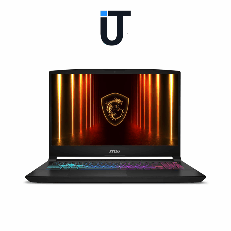 MSI Katana 15 HX gaming laptop front view with QHD 165Hz screen