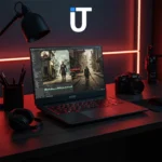 QHD gaming laptop with 1TB SSD MSI Katana HX performance view