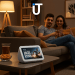 alexa show 5 compact design used for video calling