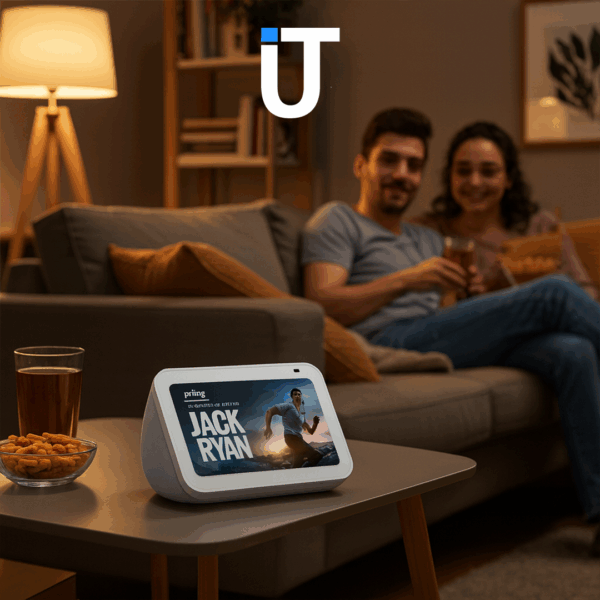 alexa show 5 compact design used for video calling