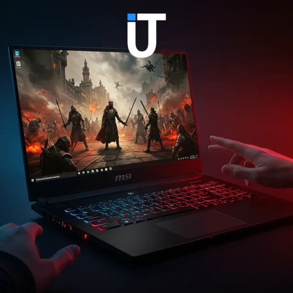 MSI Katana 15 review model showing slim gaming chassis